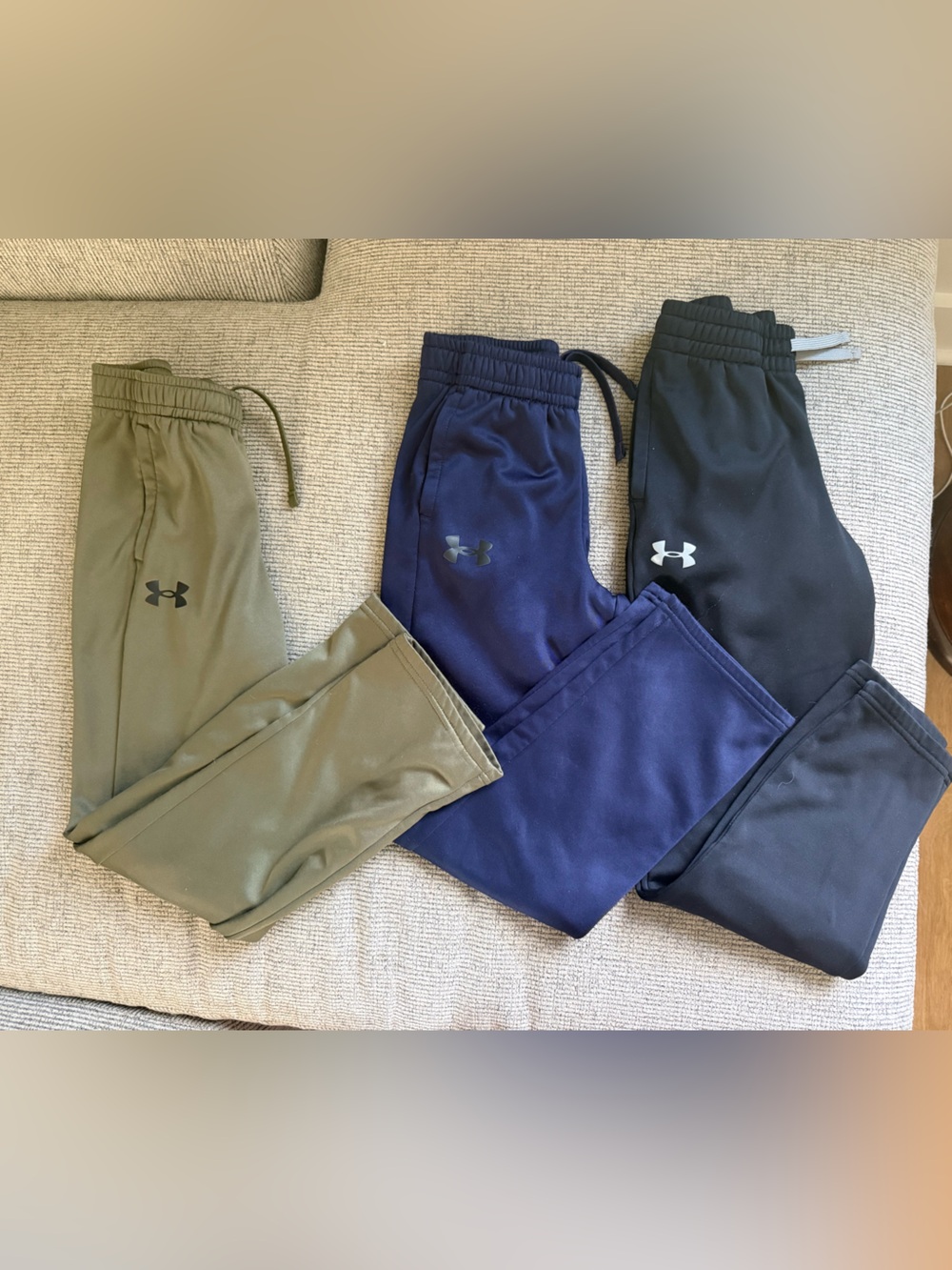 Under Armour Kids Jogger Pants - Olive, Navy, Black